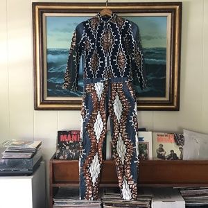 Royal Native Jumpsuit